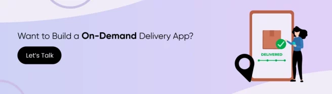 make a delivery app